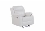 U6026 BLANCHE WHITE GLIDER RECLINER WITH LED - Image 2