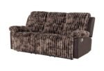 U6028 BROWN RECLINING SOFA - Image 2