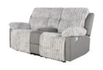 U6028 GREY CONSOLE RECLINING LOVESEAT - Image 2