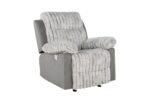 U6028 GREY GLIDER RECLINER - Image 2