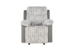 U6028 GREY RECLINING SOFA/CONSOLE RECLINING LOVESEAT/GLIDER RECLINER - Image 5