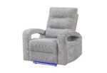 U6611 GREY 15 POWER RECLINER WITH LED - Image 2