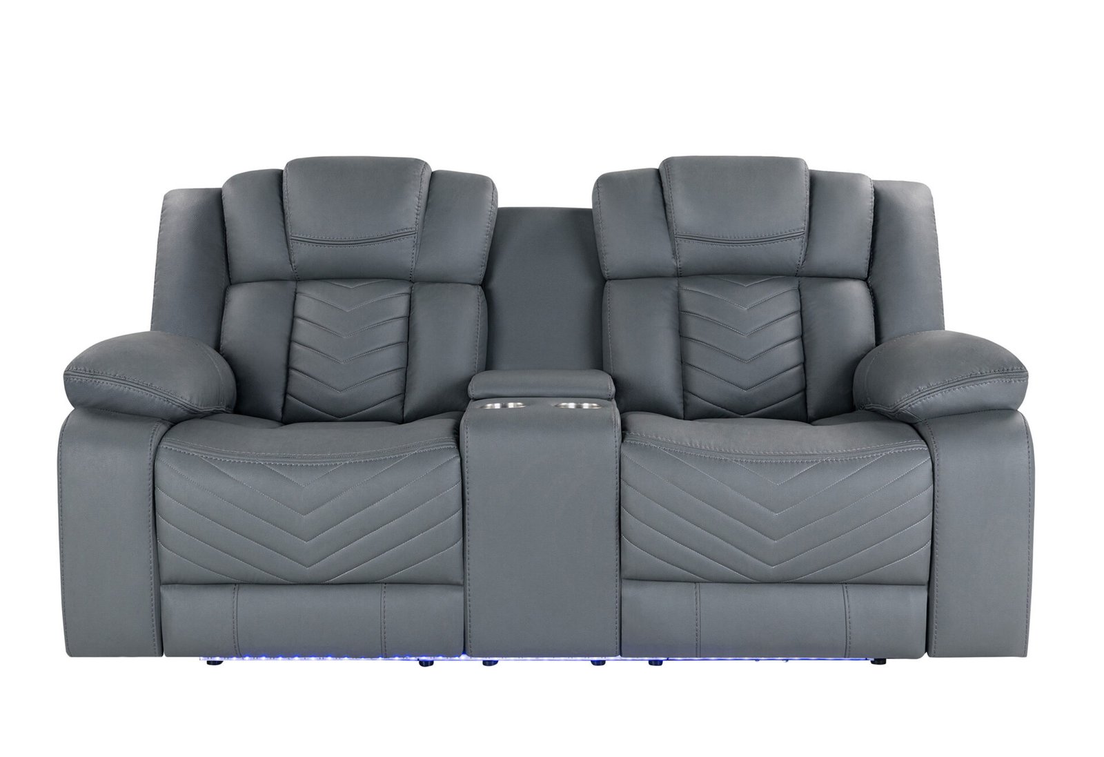 U7068-GREY-10-PCRLS-W-LED-1-1.jpg U7069 GREY 10 PWR CON REC LOVESEAT WITH LED AND IMMERSIVE SOUND - Image 1