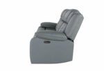 U7068 GREY 10 POWER RECLINING SOFA WITH DDT, WC AND LED - Image 3