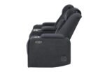 U8000 BLACK PWR CONSOLE REC LOVESEAT W/PHR, LED AND SPEAKER - Image 3