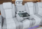 U8000 GREY P2 SECTIONAL WITH LED - Image 4