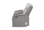 U8000 GREY PWR CONSOLE REC LOVESEAT W/PHR, LED AND SPEAKER - Image 4