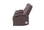 U8000 BROWN PWR CONSOLE REC LOVESEAT W/PHR, LED AND SPEAKER - Image 4