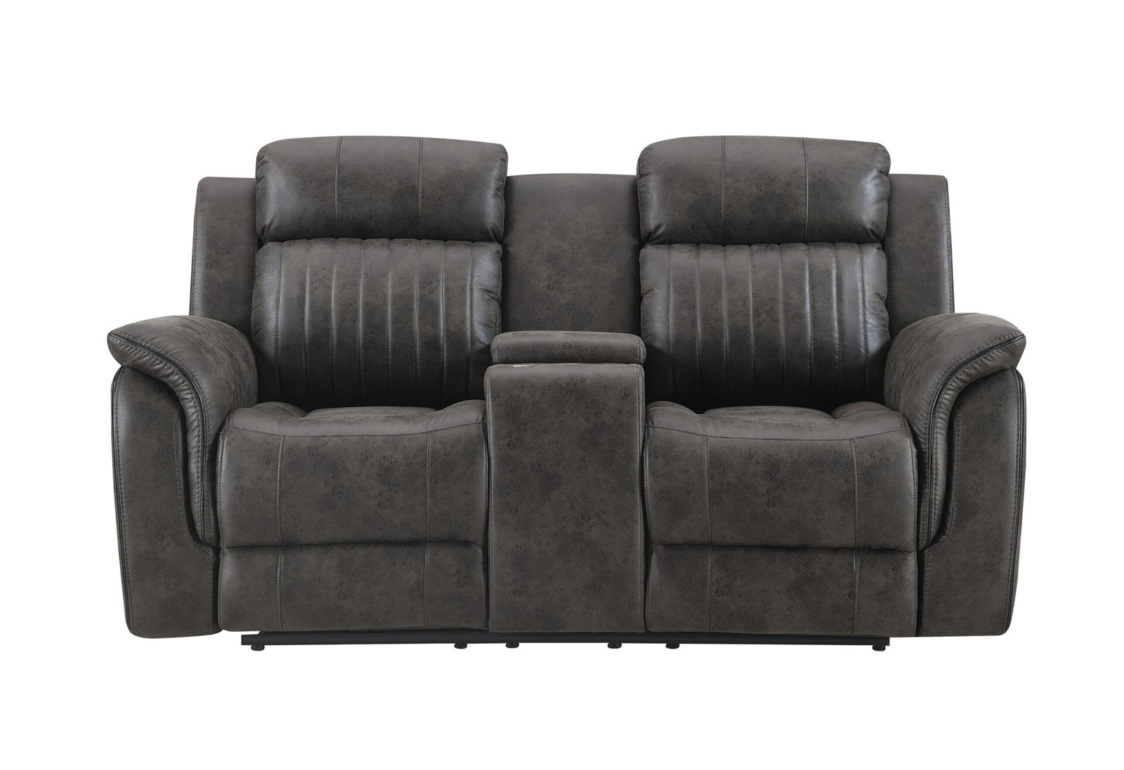 U8517-Badlands-Charcoal-CRLS-1-3.jpg U8517 GREY CONSOLE RECLINING LOVESEAT - Image 1