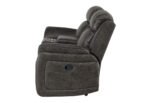 U8517 GREY CONSOLE RECLINING LOVESEAT - Image 3