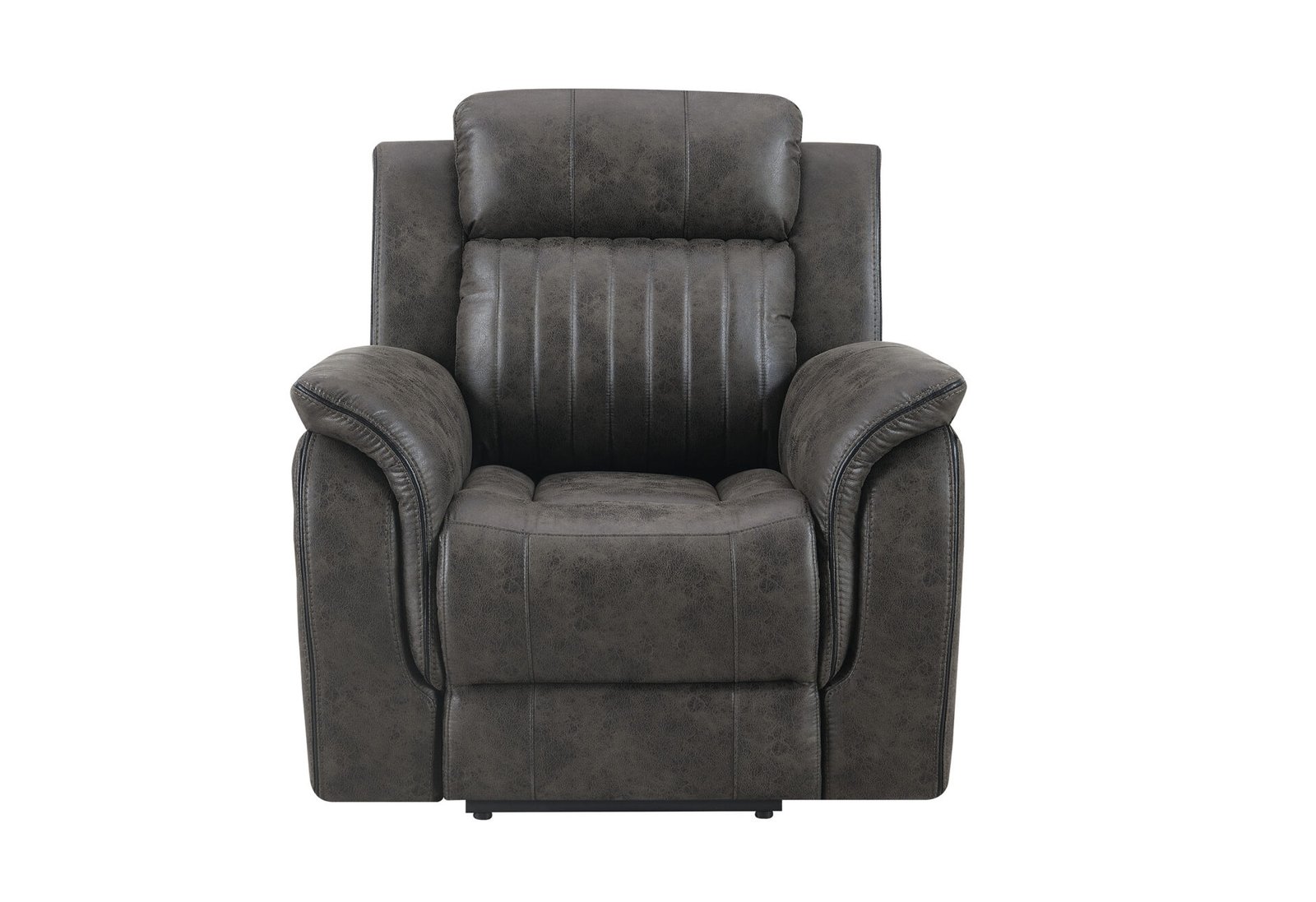 U8517-Badlands-Charcoal-GR-1.jpg U8517 GREY GLIDER RECLINER - Image 1