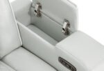 U8611 BLANCHE SILVER P2 PWR REC SOFA/PWR CONSOLE REC LOVESEAT - Image 4
