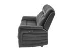 U8879 BLANCHE CHARCOAL PWR REC SOFA W/LED & GLOBAL SURROUND SYSTEM - Image 3