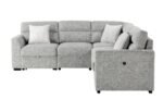 U9401 NICKEL SOFA BED SECTIONAL WITH 3 PILLOWS - Image 2