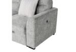 U9401 NICKEL SOFA BED SECTIONAL WITH 3 PILLOWS - Image 4