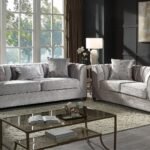 VELENCIA 2 PC Living Room Sets IN CREAM