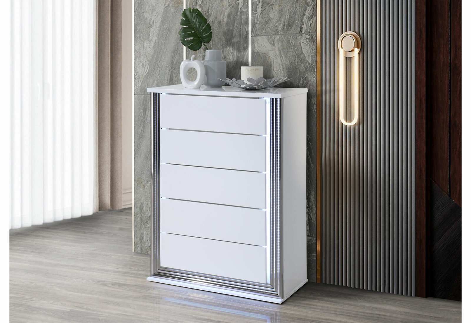 YLIME-SMOOTH-WHITE-CH-2.jpg YLIME SMOOTH WHITE CHEST WITH LED - Image 1