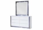 YLIME SMOOTH WHITE MIRROR WITH LED - Image 2