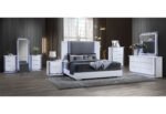 YLIME-SMOOTH WHITE-KBG FULLY SLATTED W/ VANITY SET-N - Image 2