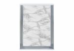YLIME WHITE MARBLE KING BED GROUP - Image 5