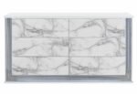 YLIME WHITE MARBLE DRESSER WITH LED - Image 2