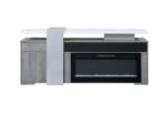 ZORO GREY 76″ ENTERTAINMENT UNIT WITH BLUETOOTH SPEAKER - Image 4