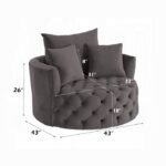 Zunyas Accent Chair W/Swivel - Image 2