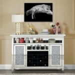 Noralie Wine Cabinet W/Led