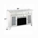 Noralie Wine Cabinet W/Led - Image 2