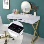 Coleen Vanity Desk W/Mirror & Jewelry Tray - Image 2