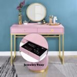 Coleen Vanity Desk W/Mirror & Jewelry Tray - Image 2