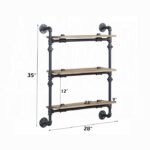 Brantley Wall Rack W/3 Shelves - Image 2