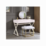 Adao Vanity Mirror & Stool - Image 3