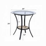 Colson 3 Pcs Table & Chairs Set - Image 2