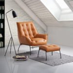 Zusa Accent Chair & Ottoman - Image 2
