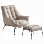 Zusa Accent Chair & Ottoman - Image 3