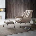 Zusa Accent Chair & Ottoman - Image 2