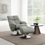 Kandoro MOTION ACCENT CHAIR W/SWIVEL & OTTOMAN - Image 3