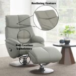 Kandoro MOTION ACCENT CHAIR W/SWIVEL & OTTOMAN - Image 2