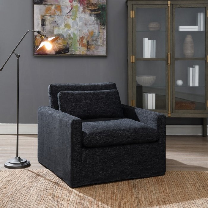 ac03143.jpg Frederick SWIVEL CHAIR W/PILLOW - Image 1