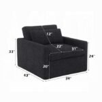 Frederick SWIVEL CHAIR W/PILLOW - Image 2