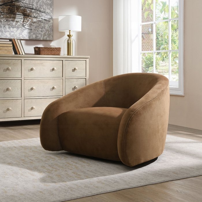 ac03804.jpg Zoey Accent Chair w/Swivel - Image 1