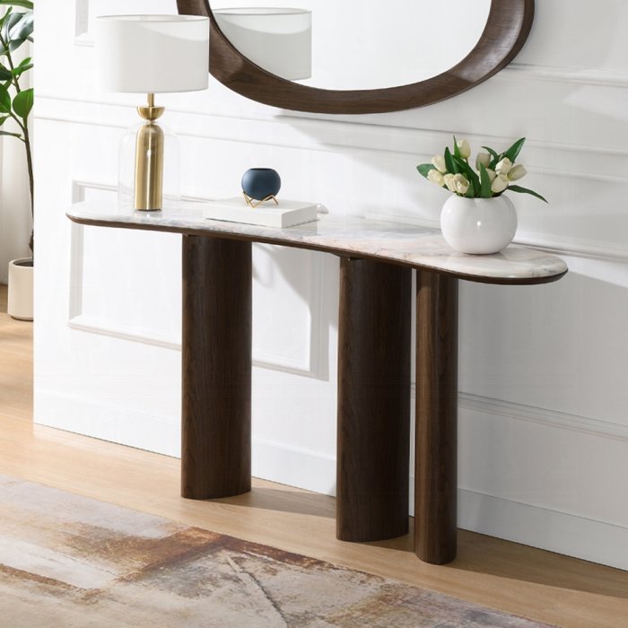 ac04577.jpg Hanale Console Table w/Natural Marble - Image 1