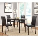 2601-48 Dining Table, Faux Marble Top - Image 2