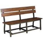 1715-BH Bench with Back - Image 2