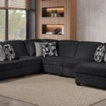 MAXWELL SECTIONAL IN BLACK