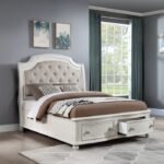 Jaqueline Queen Bed W/Storage