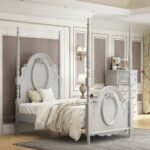Flora Full Bed W/Poster