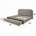 Ollya Queen Bed w/Storage - Image 2