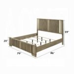 Lakkari Eastern King Bed w/LED - Image 7